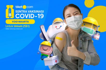 Pendaftaran vaksinasi COVID-19 melalui tiket.com