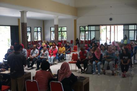 Penerimaan Tamu Studi Banding dari Kelurahan Kampung Baru Surakarta